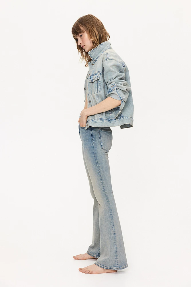 Flared Ultra High Jeans