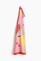 Serviette de bain à motif