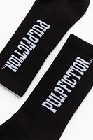 Motif-detail Socks
