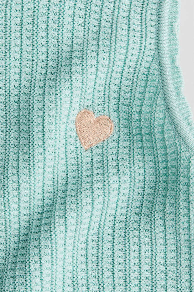 Textured Cotton Dress