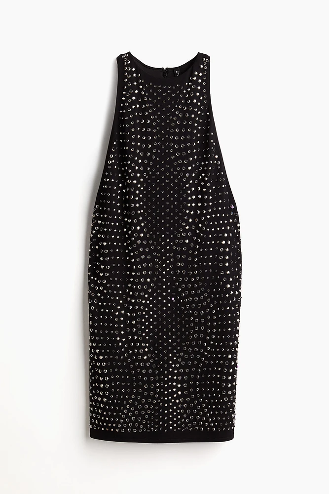 Embellished Sleeveless Dress