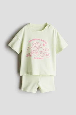 2-Piece Cotton Jersey Set