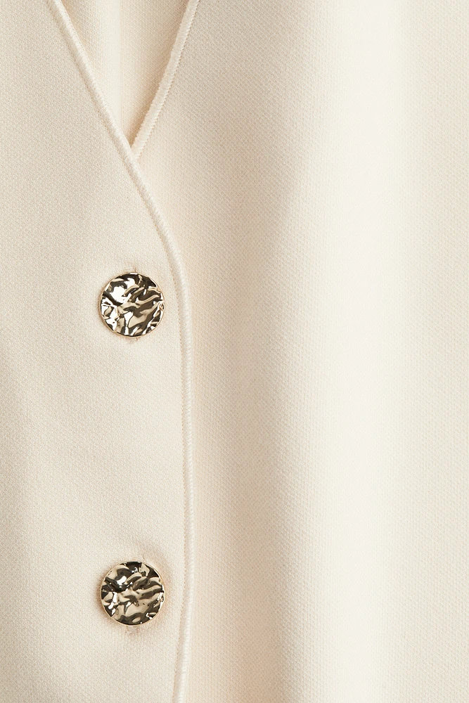 Batwing-Sleeved Cardigan