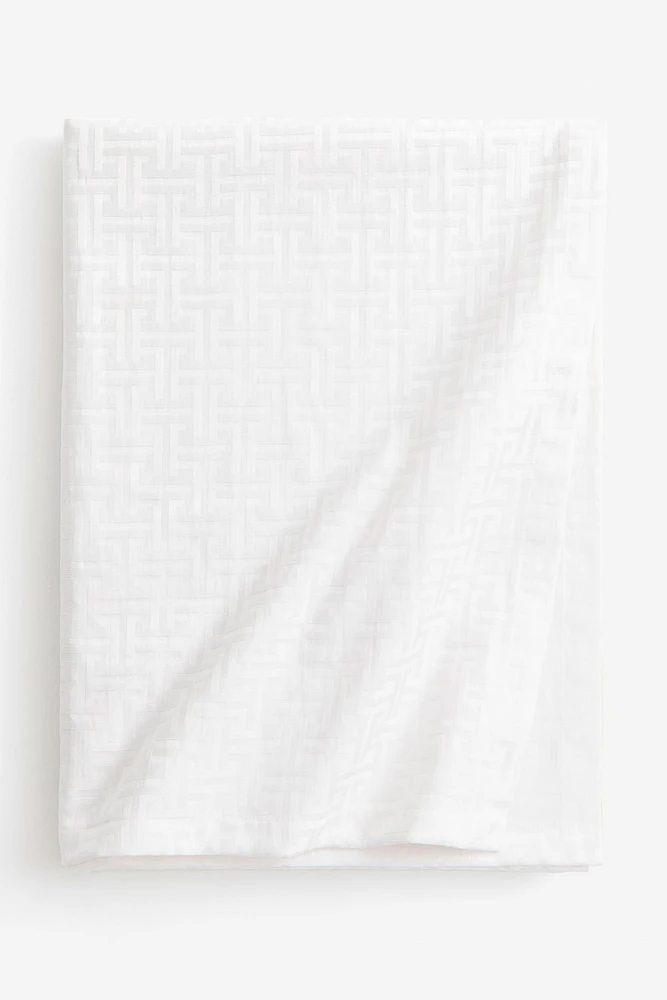 Nappe en coton mélangé