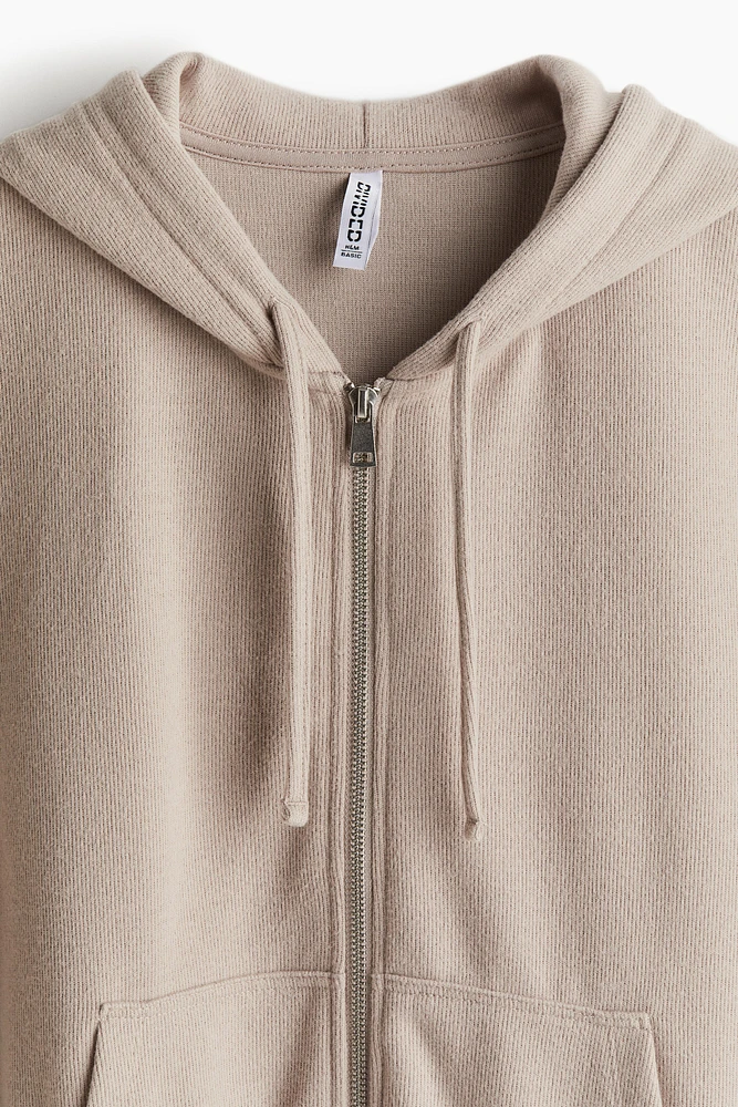 Jersey Hooded Jacket
