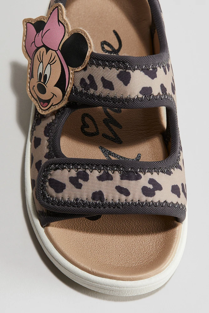 Printed Sandals Scuba Fabric
