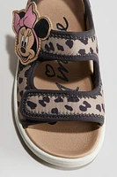 Printed Sandals Scuba Fabric
