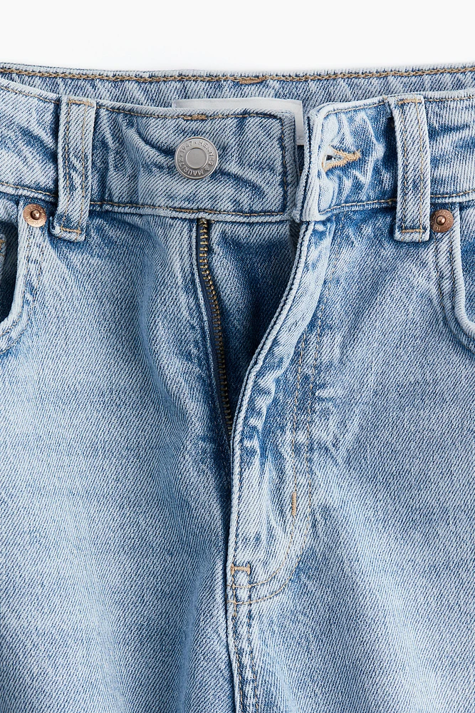 Wide High Jeans