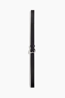 Narrow Leather Belt