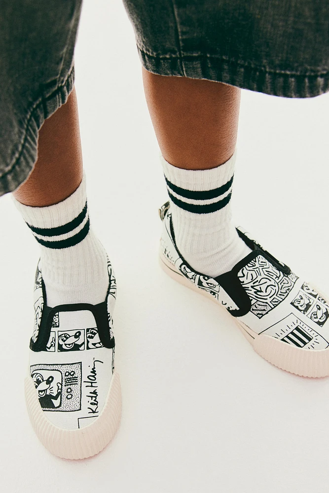 Printed Slip-on Shoes