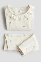 2-piece Pointelle Cotton Set