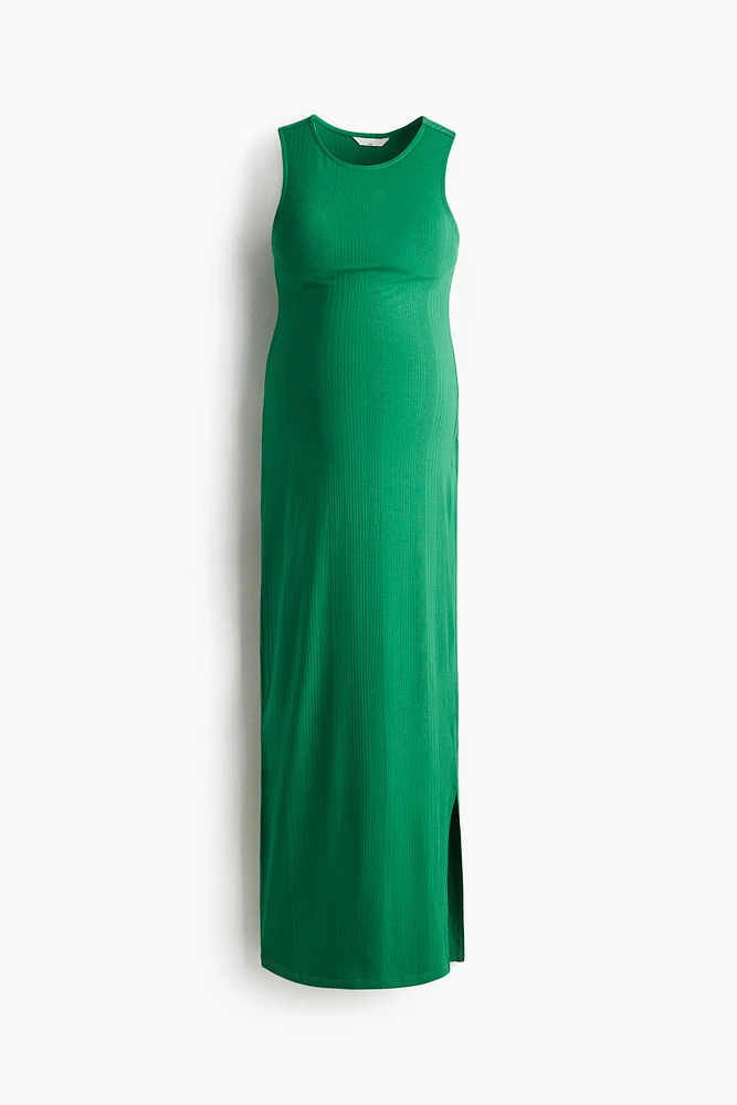 MAMA Ribbed Viscose Dress