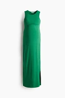 MAMA Ribbed Viscose Dress