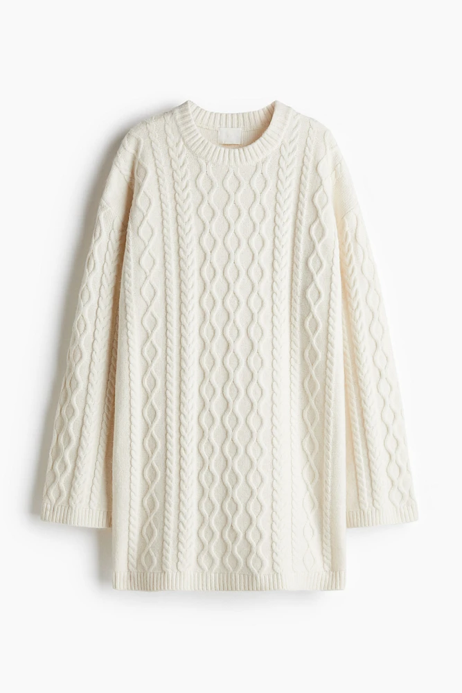 Cable-Knit Dress