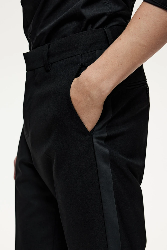 Slim Fit Tuxedo Pants