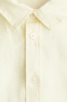Chemise ample en lin