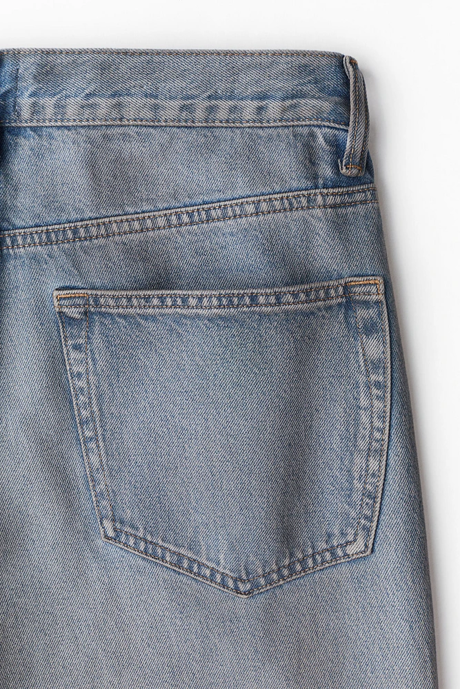 Loose Straight High Jeans