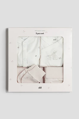 5-piece Cotton Jersey Gift Set