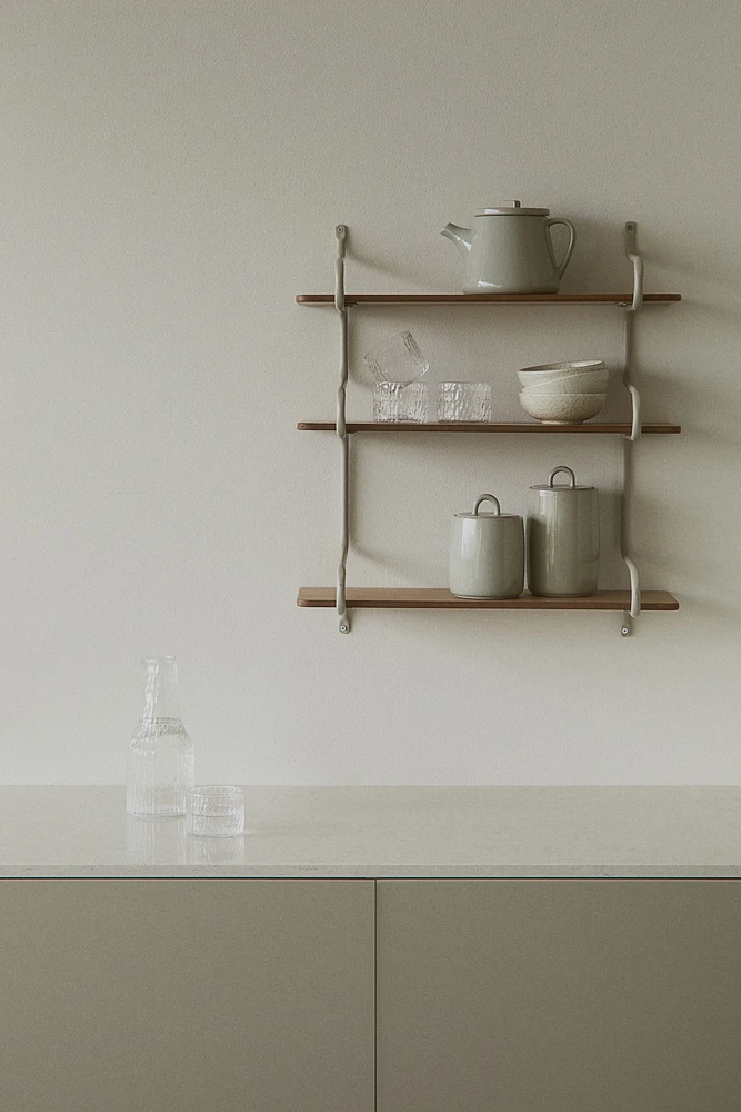 Three-Tier Wall Shelf