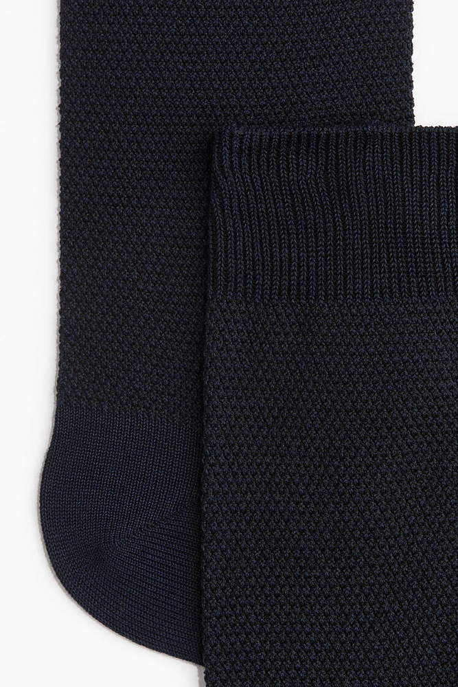 Chaussettes en piqué