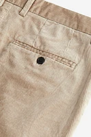 Slim Fit Corduroy Pants