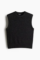 Slim Fit Glittery Sweater Vest