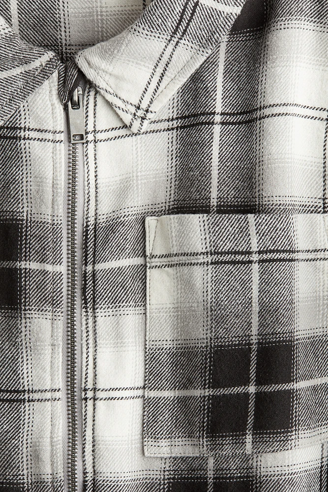 Cotton Flannel Overshirt