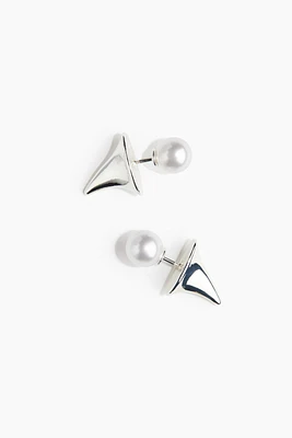 Reversible stud earrings