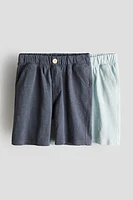 2-pack Cotton Jersey Shorts