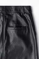 Leather Pencil Skirt