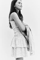 Smocked Strappy Dress