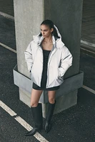 Reflective Puffer Jacket