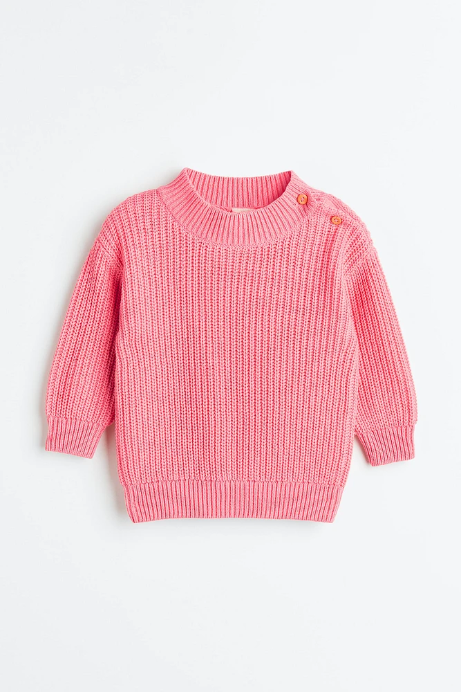 Rib-knit Sweater