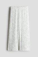 Pantalon en jersey texturé