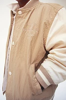 Nylon Baseball Jacket