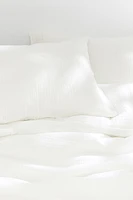 Parure de couette lit double en mousseline