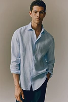 Slim Fit Linen Shirt