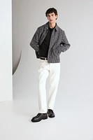 Regular Fit Tweed overshirt