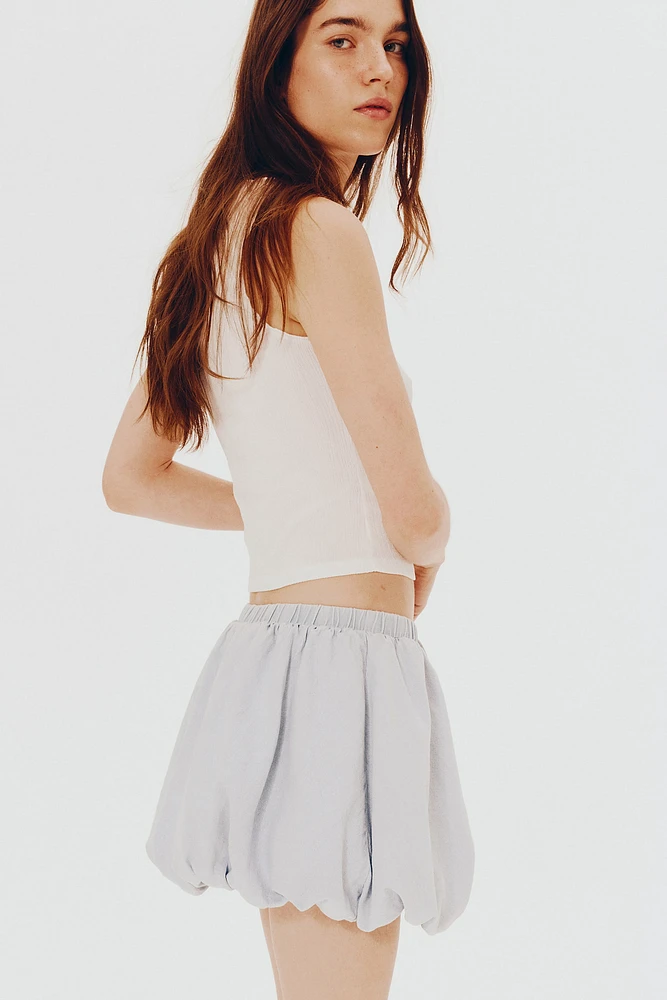 Camisole en jersey froissé