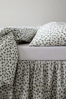 Patterned Cotton Twin Duvet Cover Set