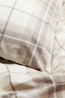 Twin Flannel Duvet Cover Set