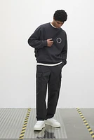 Loose-Fit Printed Sweatshirt