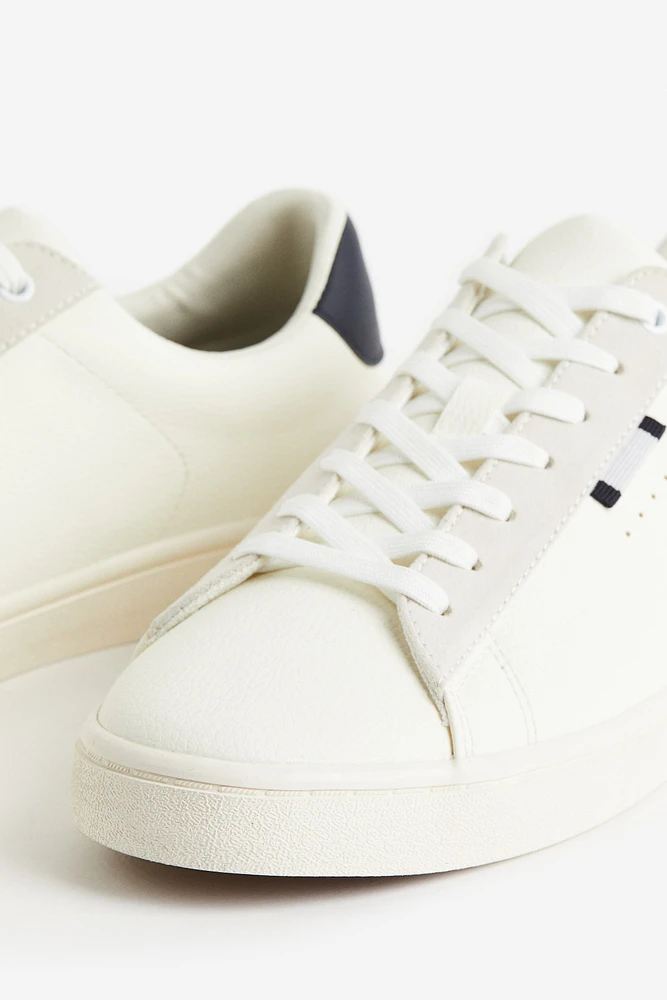 Faux Leather Sneakers