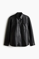 Regular-Fit Coated Shirt