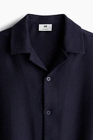 Regular Fit Textured Resort Shirt