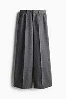 Wide-Leg Dress Pants