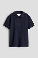 Cotton Pique Polo Shirt