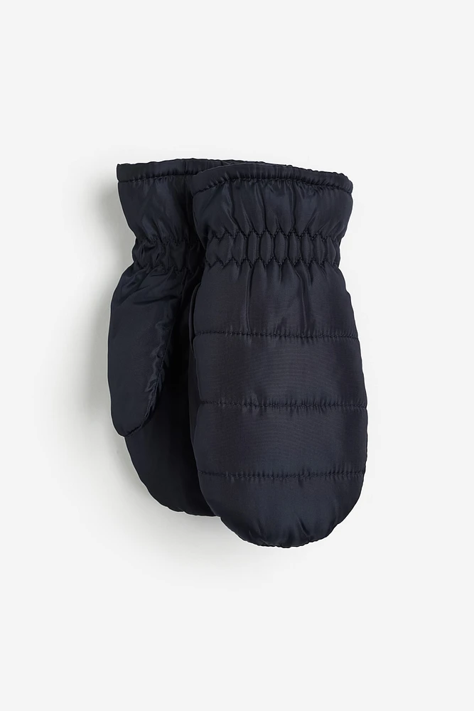 Water-repellent Padded Mittens