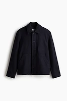 Regular Fit Wool-Blend Jacket