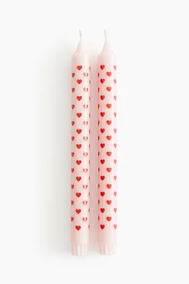 2-pack Patterned Candles